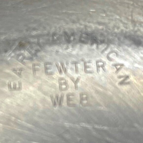 Web Early American Pewter Candlestick Holder w. Etched Glass Hurricane Shade - Picture 4 of 6